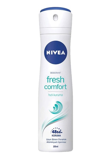 Nivea Fresh Comfort Kadın Deodorant Sprey 2 x 150 ML