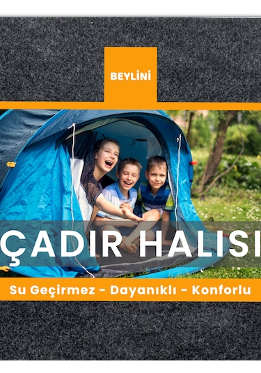 Beylini Kamp Matı Çadır Halısı Kaymaz Su Geçirmez Zemin Koruyucu