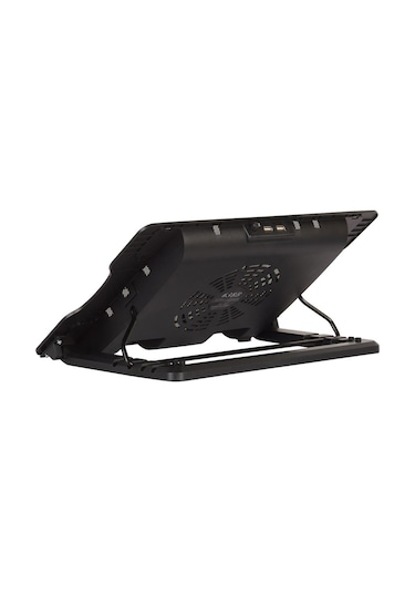 Wozlo Ergostand Yükseklik Ayarlı 14 CM Fan Led'li Notebook Soğutucu