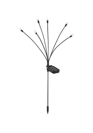 Geeksen Güneş Enerjili Ateşböceği Bahçe Yol Işıkları Su Geçirmez Açık Hava Dekoratif Gece Lambaları Çok Renkli