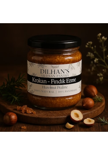 Krokanlı Fındık Ezmesi
