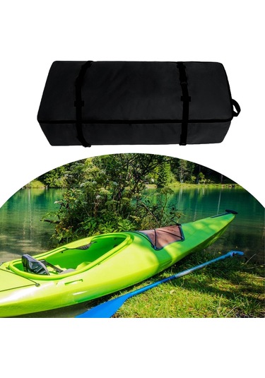 Suntek Paddleboard Sırt Çantası Çanta Naylon Fermuarlı Siyah