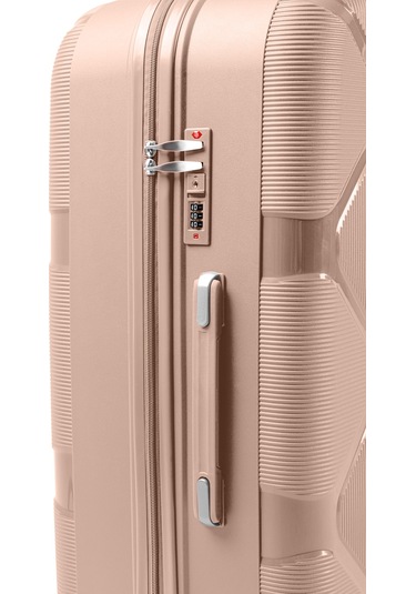 Louisiana Polo Orta Boy %100 Polipropilen Valiz Bronz 6990 Bronz
