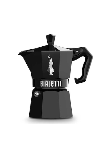 Bıalettı 9065 Moka Exclusıve Black 3 Cups Bı-9065 Bialetti