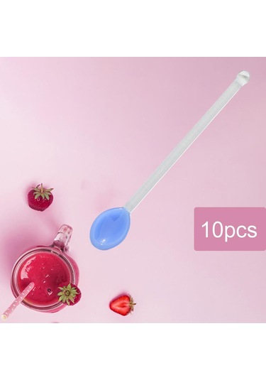 Suntek Magideal 10x Cam Çay Kaşığı Bulaşık Makinesinde Açık-mavi