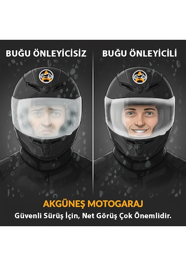 Akgüneş 250 Ml Buğu Önleyici Sprey Cam Ve Vizör İçin Etkili  Pinlock