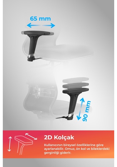 Ergolife Synchrosit 10 Ergonomik Ofis Sandalyesi Bel Destekli, Yükseklik Ayarlı, Çalışma Sandalyesi -1d1.d.1.333 Çok Renkli Ergolife Synchrosit 10 Ergonomik Ofis Sandalyesi Bel Destekli, Yükseklik Ayarlı, Çalışma Sandalyesi -1d1.d.1.333 Çok Renkli