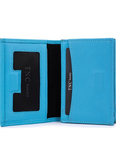 Tamer Tanca Erkek Hakiki Deri Mavi Kartlık 1148 220 Erk Krtlk Sk25-26 Mavı Mavi