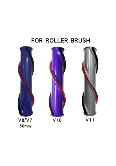 Fochsia V11 V8 V10 V11 V1 Şarjsız Süpürge Fırçası Yedek Fırça Rulolu Fırça Bar Aksesuarı