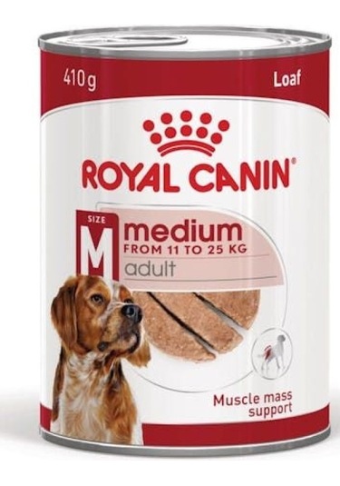 Royal Canin Loaf Mousse Orta Irk Yetişkin Köpek Ödül Maması Konserve 410 G