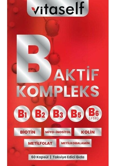 Vitaself B Complex 60 Kapsül