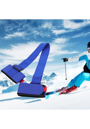 Pazly Suntek Kış Sporları Kayak Yokuş Aşağı İçin Mavi Kayış Mavi