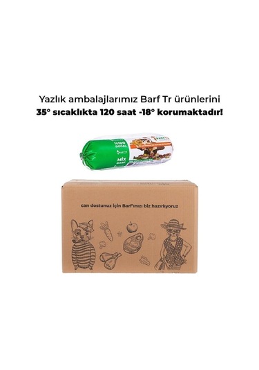 Barftr Kedi Barf 8 KG Yetişkin Kedi Maması 40 x 200 G