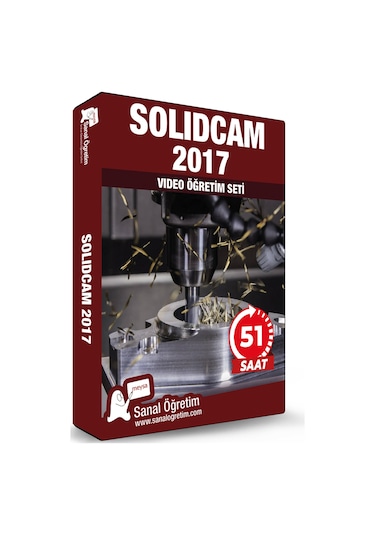 SolidCAM 2017 Video Ders Eğitim Seti