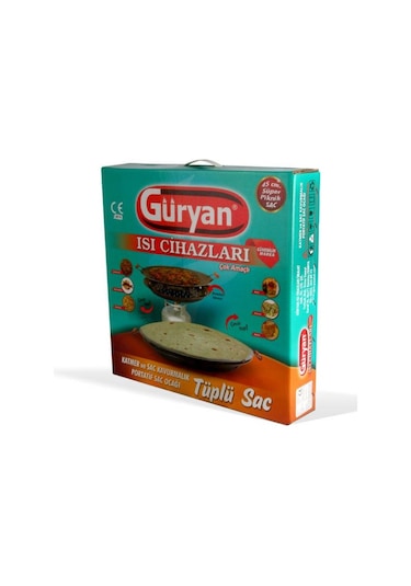 Portatif Tüplü Sac Kavurma Gözleme Ekmek Yufka Sacı 45Cm