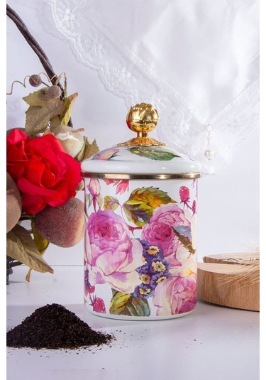 Rsdkvn-16895-3 Miss Betty 15 Cm Emaye Büyük Boy Kavanoz 001