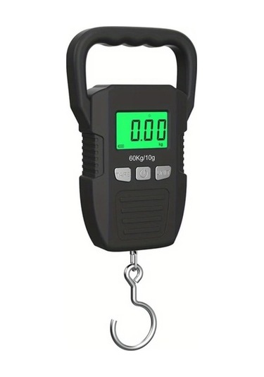 Fastbuy Siyah Dijital Tartı - 60kg Kapasite - Mutfak/restoran Kullanımı - Büyük Tutma Kolu - Arka Aydınlatmalı Lcd Ekran Siyah