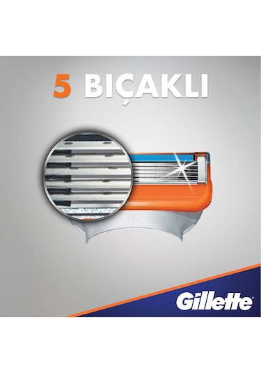 Gillette Fusion 5 Power 8'li Yedek Tıraş Bıçağı