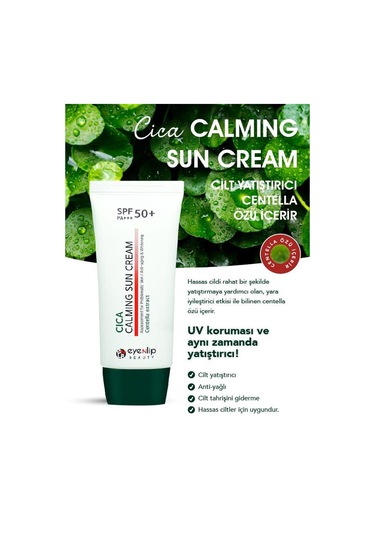 Eyenlip Beauty SPF 50+ Cica Yatıştırıcı Güneş Kremi 50 ML