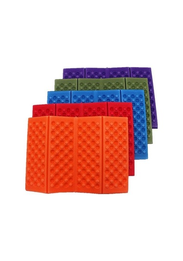 Moly Katlanır Minder Açık Hava E Mavi Yumurta Yuvası Çadırı Nem Minderi Mavi