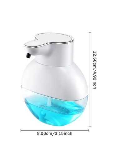 Ulzyvf Akıllı Otomatik Sabun Köpük Ve Jel Dispenseri - Banyo İçin Beyaz Beyaz