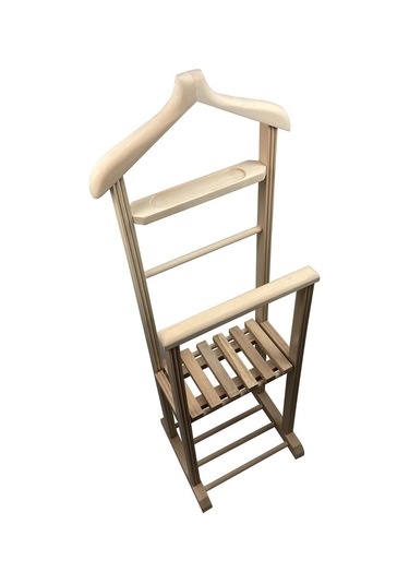 Melada Mobilya Gürgen İkili Dilsiz Uşak Ham Sehpalı Ceviz