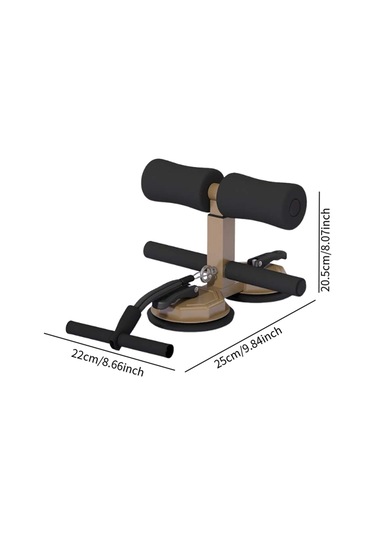 Suntek Sit Up Bar Egzersiz Standı Ayarlanabilir Zemin Kahverengi Kahverengi