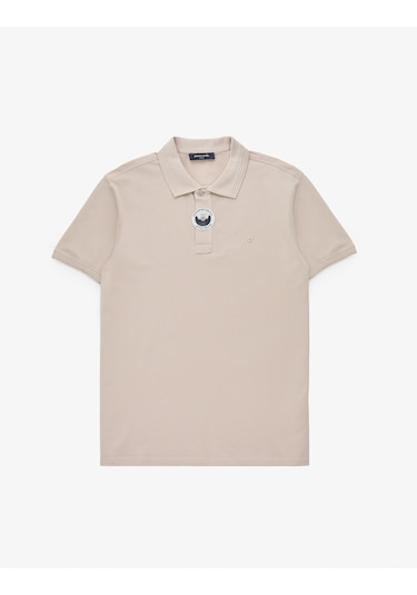 Pierre Cardin Erkek Koyu Bej Tişört Basic 50321128-vr088