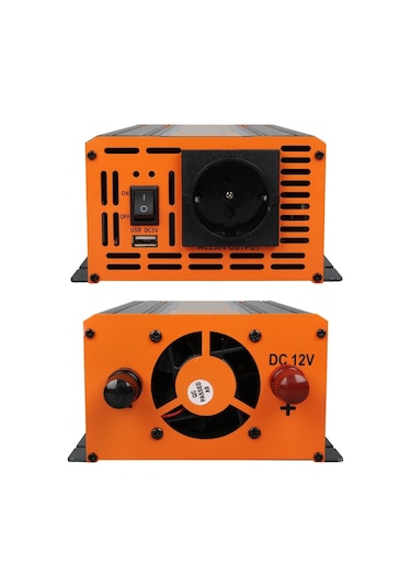 Powermaster Pm-1500a 12 Volt 1500 Watt Led Ekranlı Power Inverter