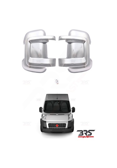 Fiat Ducato Uyumlu 2006 Ve Üzeri Ayna Kapağı 2 Parça Abs Krom Kaplama