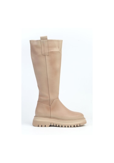 Pierre Cardin Pc-52547 - 3959 Krem - Kadın Çizme 001