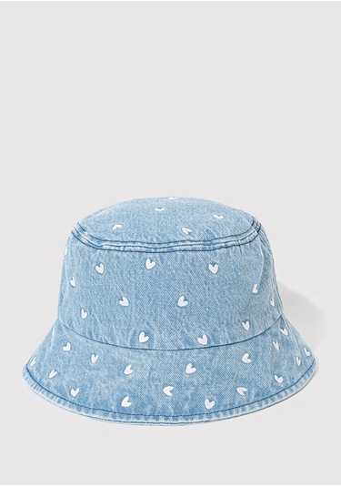 Mavi - Mavi Bucket Şapka 1913100-82324 Mavi