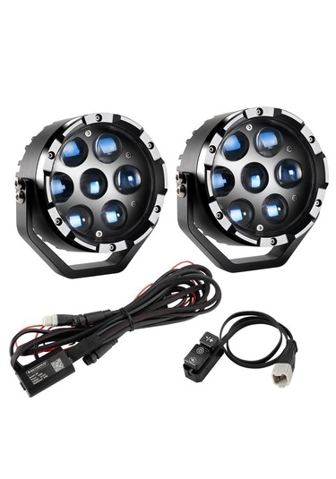 Diamond 7dtpx / Hl X2 Dimmer Ayarlı 240 Watt Motorsiklet Led Sis