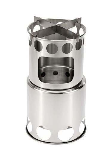 Padalink "lixada Paslanmaz Çelik Kamp Ocağı - Hafif, Çevreci Ve Dayanıklı" Gümüş