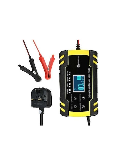 Didadodo Vislone 3 Kademeli Akıllı Akü Şarj Cihazı, Lcd Ekran