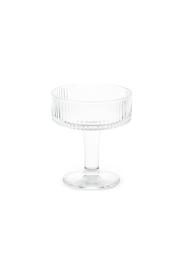 Porsima 4 Lü Ayaklı Dondurma Magnolia Kasesi Sunum Kase Seti