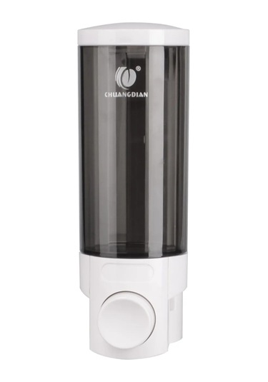 1063a 320ml-banyo Sabunu Ve Şampuan Dispenseri İle Mutfak Bulaşık Yıkama Sıvısı Dispenseri Duş Jeli Sabun Pompası Konteyner Duvara Montaj No Matkap