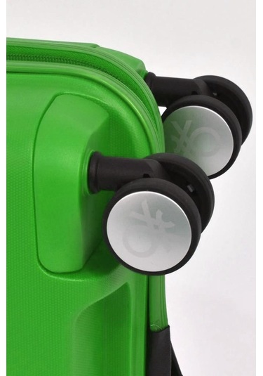Benetton Kabin Boy %100 Polipropilen Valiz Yeşil Bnt1000 Yeşil
