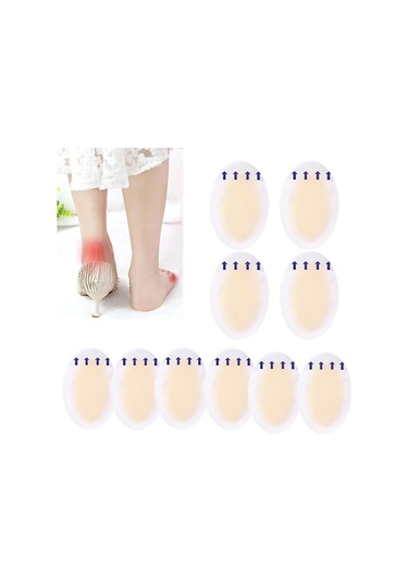 Suntek 10 Adet Jel Ayakkabı Çıkartmaları Spor 44mmx69mm