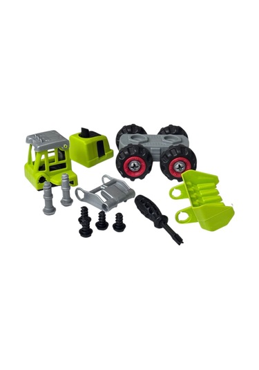 Eğitici, Öğretici Ve El Becerisi Geliştirici Sök Tak A Kalite I Ş Makinası Oyuncak- Yeşil