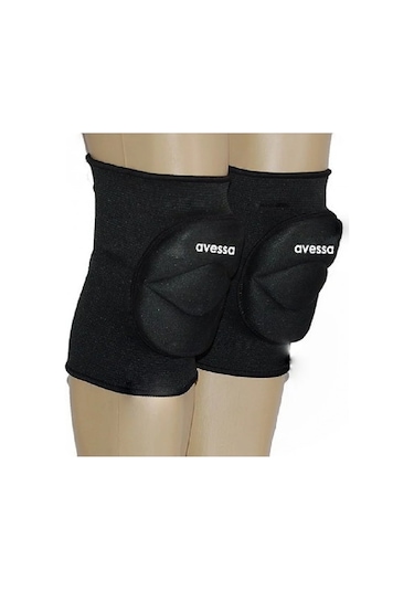 Avessa VD-100 Unisex Siyah Voleybol Dizliği Siyah