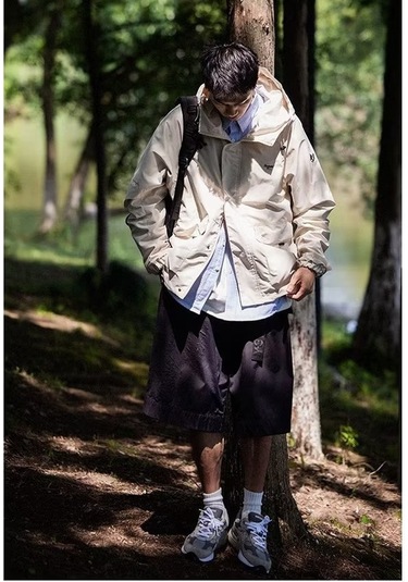 Pasifix Outdoor Kapüşonlu Cepli Unisex Ceket Yağmurluk 001