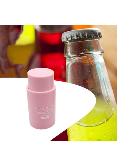 Suntek Piknik Evi İçin Taşınabilir Su Şişesi Kapağı Delme Pembe