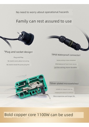 Trendooze Şamandıra Sıvı Seviye A Sınıfı Kablosuz Drenaj 3m Um56129-3 Yurt Dışından