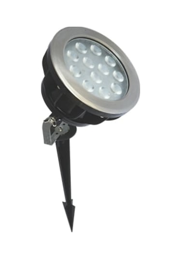 Kazıklı Çim Aydınlatması 12W(Tek Renk) & 36W(Rgb) Smd Ledli Siyah