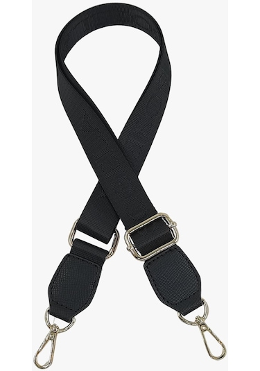 Sosela 99-90005 Siyah 4 Cm Kolon Gold Askı Çanta Aksesuarı - Siyah