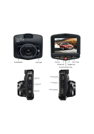 Geeroyoo Dash Cam 1080p Hd Gece Görüşü Ve Park Monitörlü Araç Kamerası Jzr-gy