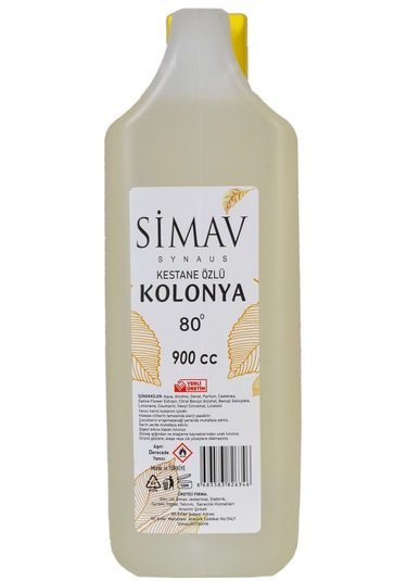 Simav Synaus Kestane Özlü ve Termal Sulu Kolonya Seti 4'lü