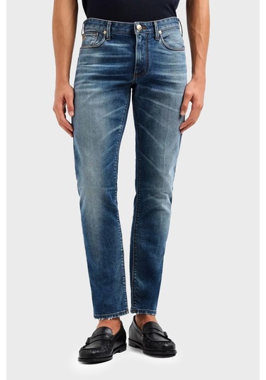 Emporio Armani Erkek Kot Pantolon Em000121 Af13272 Mb002 Lacivert Lacivert