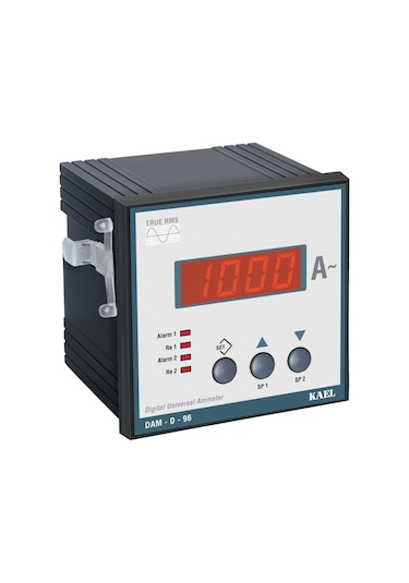 Kael Dam-D-96 - Ac Çift Aşırı Akım Setli Universal Ampermetre